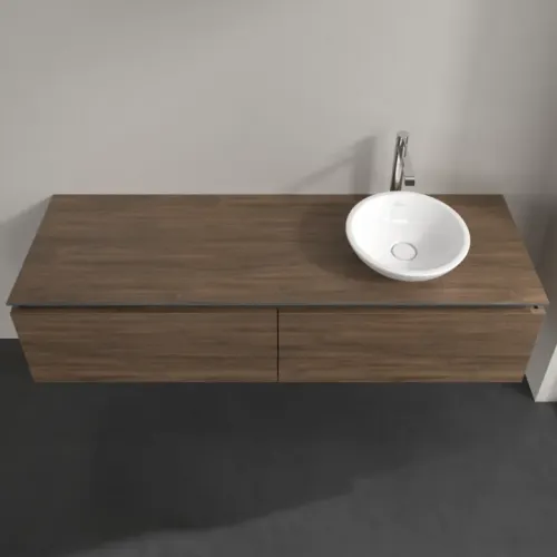 Villeroy & Boch Legato Тумба под раковину, 2 выдвижных ящика, 1600 x 380 x 500 mm, Arizona Oak / Arizona Oak B59700VH