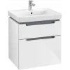 Villeroy & Boch Subway 2.0 Тумба под раковину, 2 выдвижных ящика, 587 x 590 x 454 mm, Glossy White A90910DH