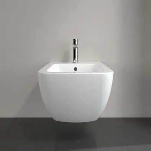 Villeroy & Boch Venticello Биде, настенный, 375 x 560 mm, Альпийский белый 44110001