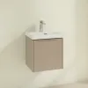 Villeroy & Boch Subway 3.0 Тумба под раковину, 1 дверь, 423 x 429 x 378 mm, Taupe C58202VM