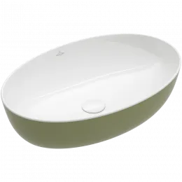 Раковина накладная Villeroy & Boch Artis 61 x 41 см Sage Green 419861BCS8