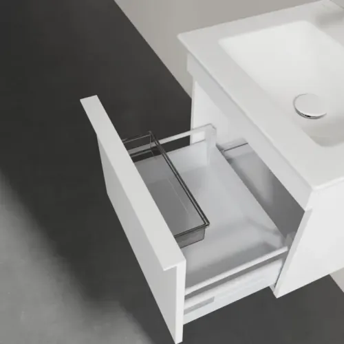 Villeroy & Boch Venticello Тумба под раковину, 1 выдвижной ящик, 466 x 420 x 425 mm, Glossy White / Glossy White A93102DH