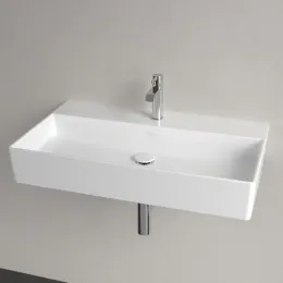 Villeroy & Boch Memento 2.0 Pаковина, 800 x 470 x 140 mm, Альпийский белый, без перелива, шлифованный 4A228L01