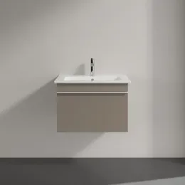 Villeroy & Boch Venticello Тумба под раковину, 1 выдвижной ящик, 603 x 420 x 502 mm, Truffle Grey / Truffle Grey A93302VG