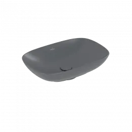 Раковина накладная Villeroy & Boch Loop&Friends 56 x 38 см Graphite CeramicPlus 4A4900i4