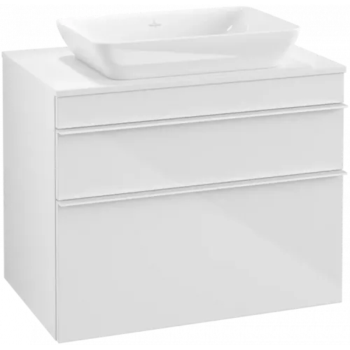 Villeroy & Boch Venticello Тумба под раковину, 2 выдвижных ящика, 757 x 606 x 502 mm, Glossy White / Glossy White A94002DH