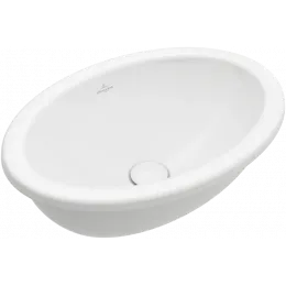 Villeroy & Boch Loop & Friends Встраиваемая раковина, 505 x 360 x 185 mm, Альпийский белый, с переливом, нешлифованный 4A610001