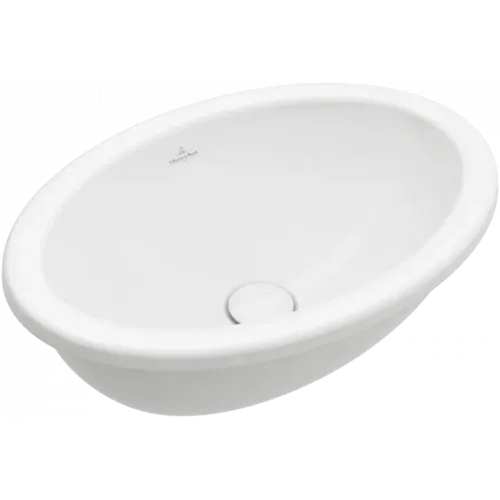 Villeroy & Boch Loop & Friends Встраиваемая раковина, 505 x 360 x 185 mm, Альпийский белый, с переливом, нешлифованный 4A610001