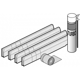 Villeroy & Boch Аксессуары Монтажный комплект, 250 x 1070 x 160 mm U91411000