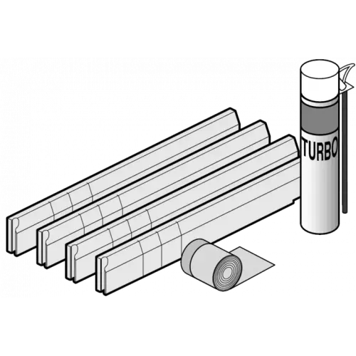 Villeroy & Boch Аксессуары Монтажный комплект, 250 x 1070 x 160 mm U91411000
