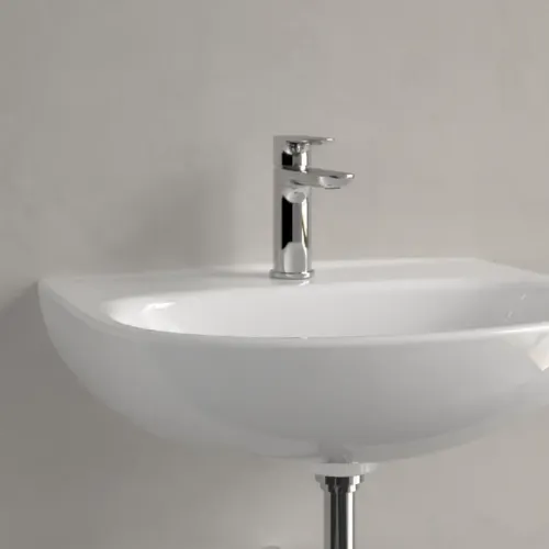 Villeroy & Boch O.novo Pаковина, 550 x 440 x 180 mm, Альпийский белый, без перелива 4A405601