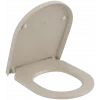 Villeroy & Boch Subway 3.0 Сиденье с крышкой для унитаза, с функцией автоматического опускания (SoftClosing), со снимаемым сиденьем (QuickRelease), Almond 8M42S1AM