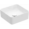Villeroy & Boch Collaro Раковина для установки на столешницу, 380 x 380 x 145 mm, Альпийский белый, без перелива 4A213801