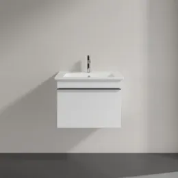 Villeroy & Boch Venticello Тумба под раковину, 1 выдвижной ящик, 553 x 420 x 502 mm, Glossy White / Glossy White A93201DH