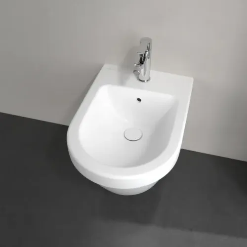Villeroy & Boch Architectura Биде, настенный, 370 x 540 mm, Альпийский белый CeramicPlus 548400R1