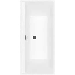 Villeroy & Boch Collaro Ванна, 1600 x 750 mm, Stone White UBA160COR2NV-RW