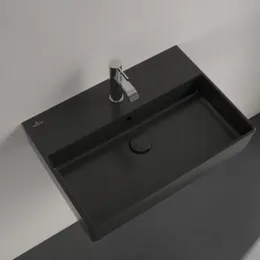Villeroy & Boch Memento 2.0 Pаковина, 600 x 420 x 135 mm, Ebony CeramicPlus, с переливом, шлифованный 4A226GS5