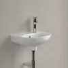 Villeroy & Boch O.novo Раковина компактная, 360 x 275 x 145 mm, Альпийский белый, с переливом 43403R01