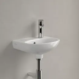 Villeroy & Boch O.novo Раковина компактная, 360 x 275 x 145 mm, Альпийский белый, с переливом 43403R01
