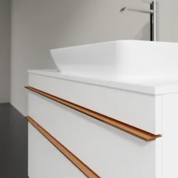 Villeroy & Boch Venticello Тумба под раковину, 2 выдвижных ящика, 957 x 606 x 502 mm, Glossy White / Glossy White A94305DH