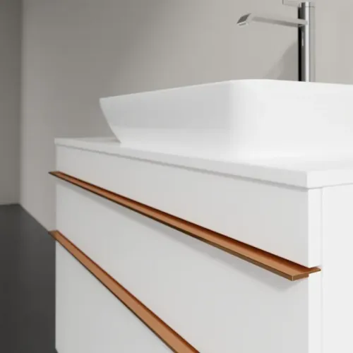 Villeroy & Boch Venticello Тумба под раковину, 2 выдвижных ящика, 957 x 606 x 502 mm, Glossy White / Glossy White A94305DH