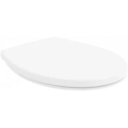 Villeroy & Boch O.novo Сиденье с крышкой для унитаза, с функцией автоматического опускания (SoftClosing), со снимаемым сиденьем (QuickRelease), Альпийский белый 8M43S101