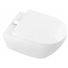 Villeroy & Boch Subway 2.0 Унитаз с открытым смывным краем, настенный, с ViFresh, Альпийский белый CeramicPlus 5614A1R1