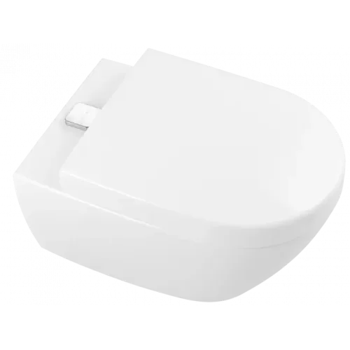 Villeroy & Boch Subway 2.0 Унитаз с открытым смывным краем, настенный, с ViFresh, Альпийский белый CeramicPlus 5614A1R1