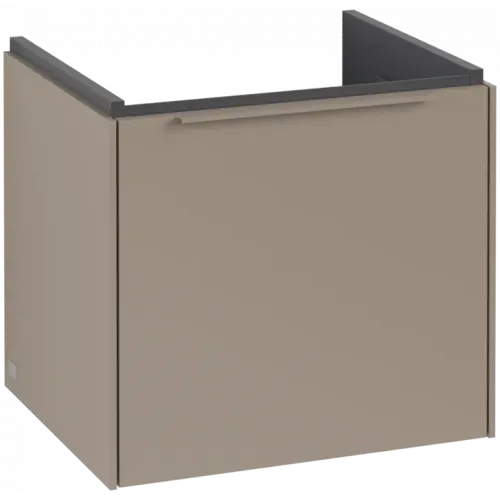 Villeroy & Boch Subway 3.0 Тумба под раковину, 1 выдвижной ящик, 473 x 429 x 408 mm, Taupe C58002VM
