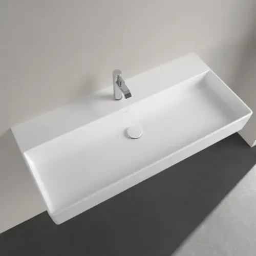 Villeroy & Boch Memento 2.0 Pаковина, 1000 x 470 x 135 mm, Альпийский белый, без перелива, шлифованный 4A221H01