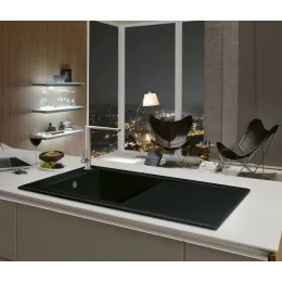 Villeroy & Boch Timeline 60 Мойка, включая Комплект слива с ручным управлением, выкл Керамика, 1000 x 510 mm, Chromit CeramicPlus 679001J0