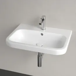 Villeroy & Boch Architectura Pаковина, 650 x 470 x 180 mm, Альпийский белый, с переливом, шлифованный 4188KG01