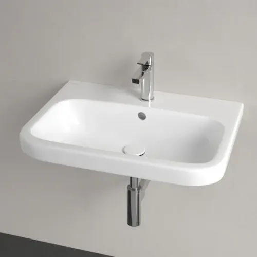 Villeroy & Boch Architectura Pаковина, 650 x 470 x 180 mm, Альпийский белый, с переливом, шлифованный 4188KG01