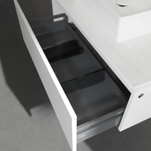 Villeroy & Boch Legato Тумба под раковину, 1 выдвижной ящик, 1000 x 380 x 500 mm, White Wood / White Wood B60300E8