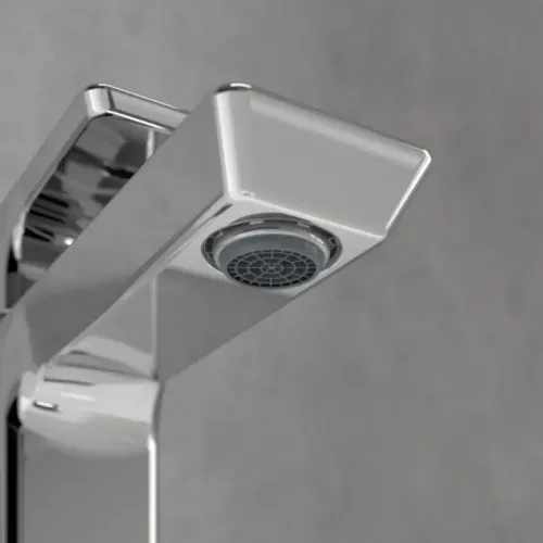 Villeroy & Boch Subway 3.0 Смеситель для раковины однорычажный с комплектом слива со стяжкой, Хром TVW11200100061