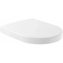 Villeroy & Boch Subway Сиденье с крышкой для унитаза, с функцией автоматического опускания (SoftClosing), со снимаемым сиденьем (QuickRelease), Альпийский белый 9M55S101