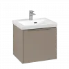 Villeroy & Boch Subway 3.0 Тумба под раковину, 1 выдвижной ящик, 473 x 429 x 408 mm, Taupe C58002VM