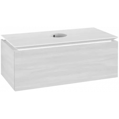 Villeroy & Boch Legato Тумба под раковину, 1 выдвижной ящик, 1000 x 380 x 500 mm, White Wood / White Wood B60300E8