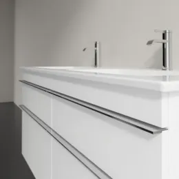 Villeroy & Boch Venticello Тумба под раковину, 4 выдвижных ящика, 1253 x 590 x 502 mm, Glossy White / Glossy White A93001DH