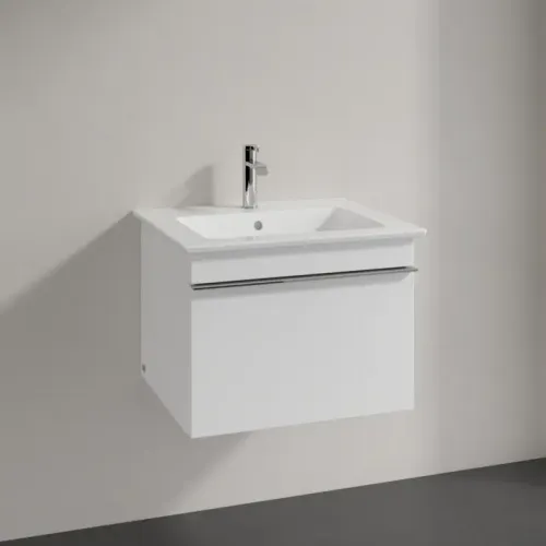 Villeroy & Boch Venticello Тумба под раковину, 1 выдвижной ящик, 553 x 420 x 502 mm, Glossy White / Glossy White A93201DH