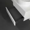 Villeroy & Boch Antao Тумба под раковину, 2 выдвижных ящика, 600 x 360 x 500 mm, лицевая поверхность без текстурированной отделки, Glossy White Lacquer / Glossy White Lacquer K18010GF