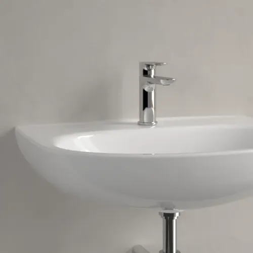 Villeroy & Boch O.novo Pаковина, 650 x 480 x 180 mm, Альпийский белый, без перелива 4A406601