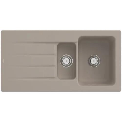 Villeroy & Boch Architectura 60 XR Мойка, включая Комплект слива с ручным управлением, выкл Керамика, 1000 x 510 mm 336501AM