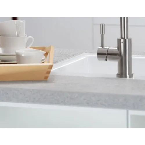 Villeroy & Boch Modern Steel Однорычажный смеситель для мойки Однорычажный смеситель для мойки, выкл Нержавеющая сталь, Сплошная нержавеющая сталь 966801LC