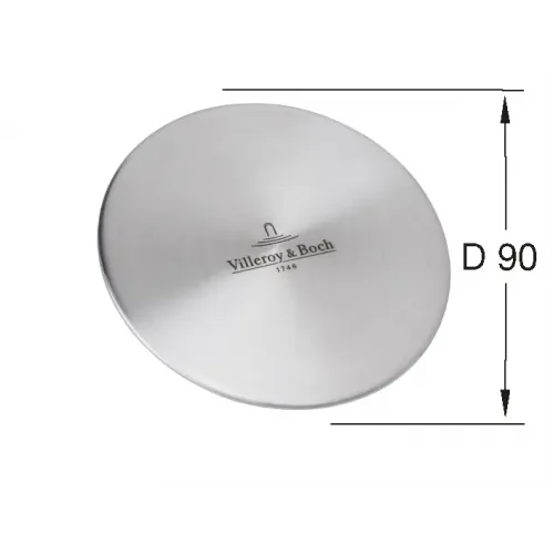 Villeroy & Boch Принадлежности Крышка клапана, выкл Нержавеющая сталь 962415LC