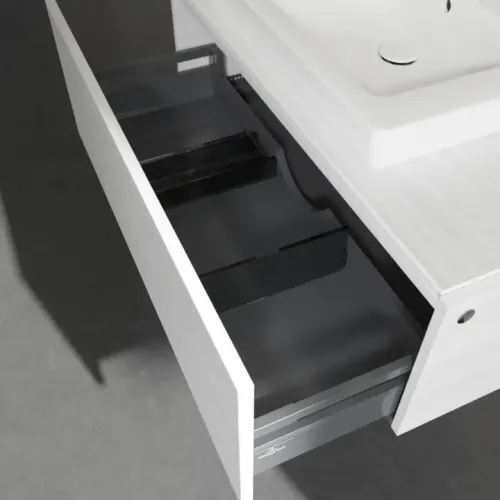 Villeroy & Boch Legato Тумба под раковину, 1 выдвижной ящик, 1000 x 380 x 500 mm, White Wood / White Wood B68000E8