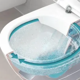 Унитаз Villeroy & Boch Subway 2.0 подвесной, безободковый (альпийский белый) 5614R5R1