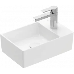 Villeroy & Boch Memento 2.0 Раковина компактная, 400 x 260 x 111 mm, Альпийский белый, без перелива 43234001