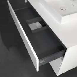 Villeroy & Boch Collaro Тумба под раковину, 2 выдвижных ящика, 1000 x 548 x 500 mm, White Matt / White Matt C01600MS