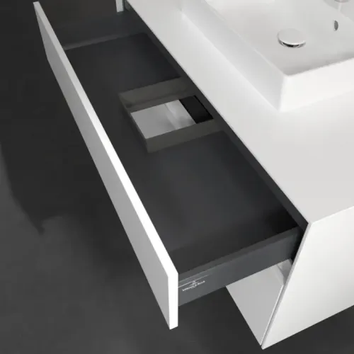 Villeroy & Boch Collaro Тумба под раковину, 2 выдвижных ящика, 1000 x 548 x 500 mm, White Matt / White Matt C01600MS